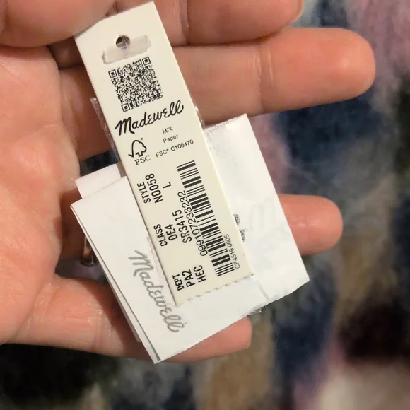 Madewell Multicolor Patterned Women's Sweater - Picture 5 of 8